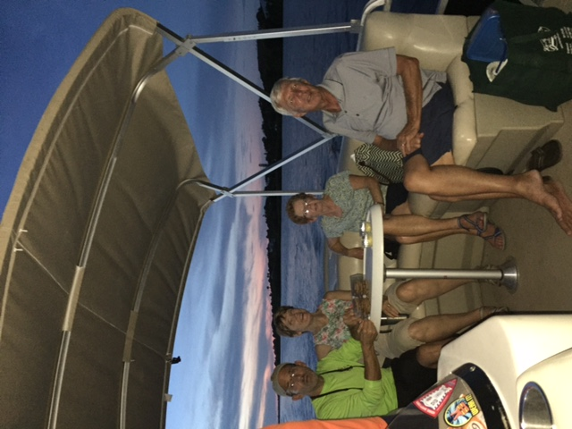 Members enjoying the cruise